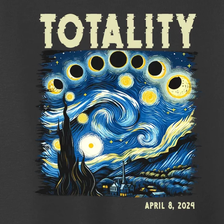 Totality Solar Eclipse 2024 Toddler T-Shirt