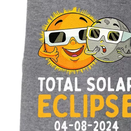 Total Solar Eclipse April 8 2024 Doggie 3-End Fleece Hoodie