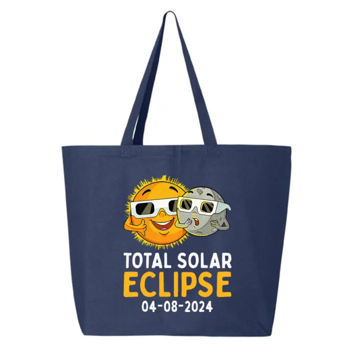 Total Solar Eclipse April 8 2024 25L Jumbo Tote