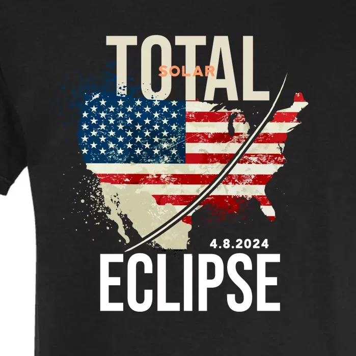 Total Solar Eclipse United States 4.8.2024 Garment-Dyed Heavyweight T-Shirt