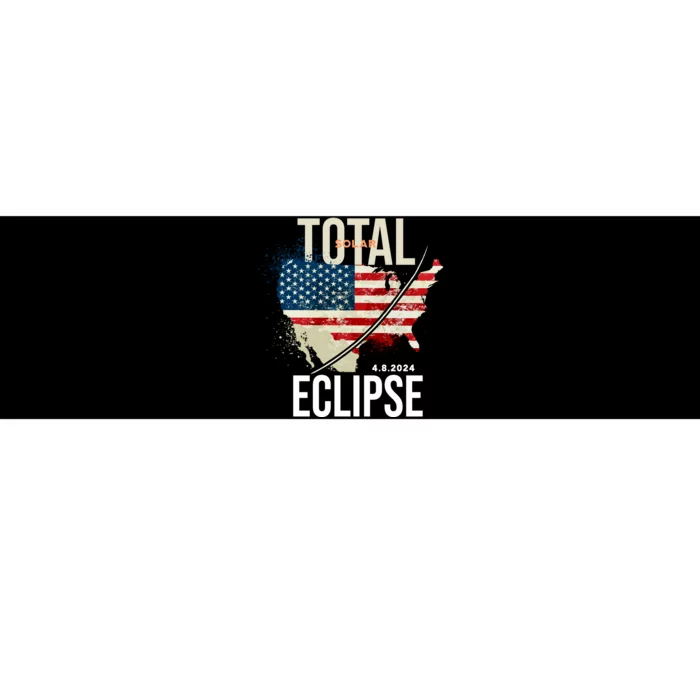 Total Solar Eclipse United States 4.8.2024 Bumper Sticker