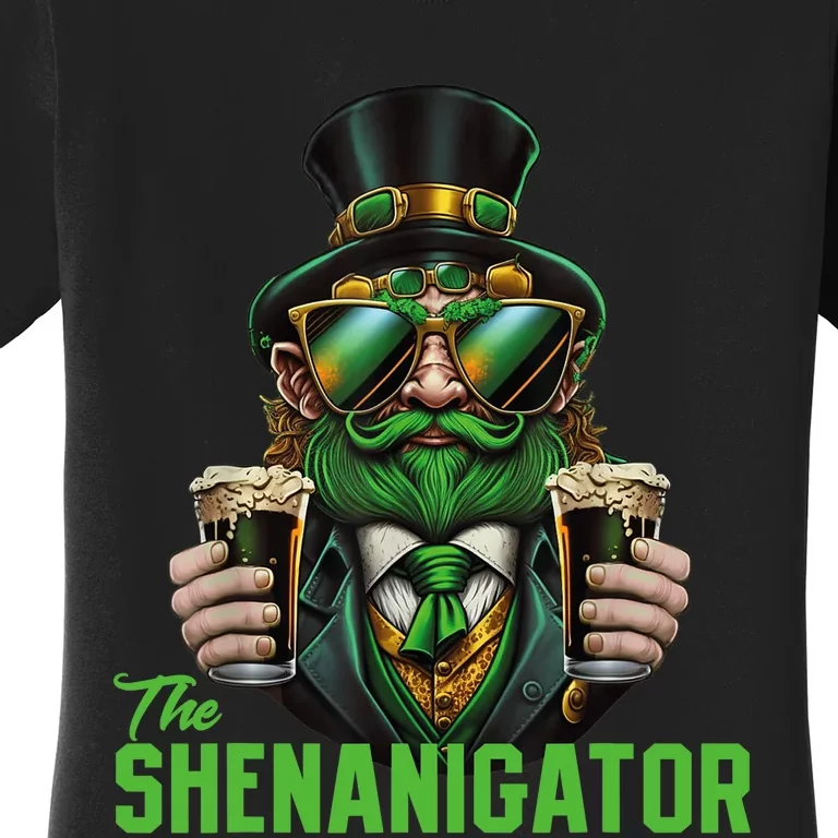 The Shenanigator, Funny Shenanigans Design For St Paddys Day Women's T-Shirt