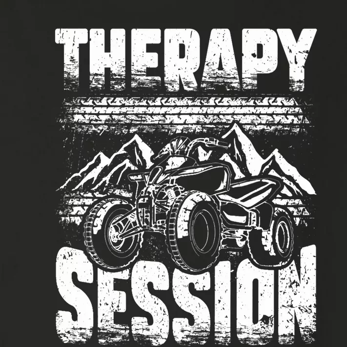 Therapy Session Funny ATV FourWheeler Quad Bike Rider Toddler Long Sleeve Shirt