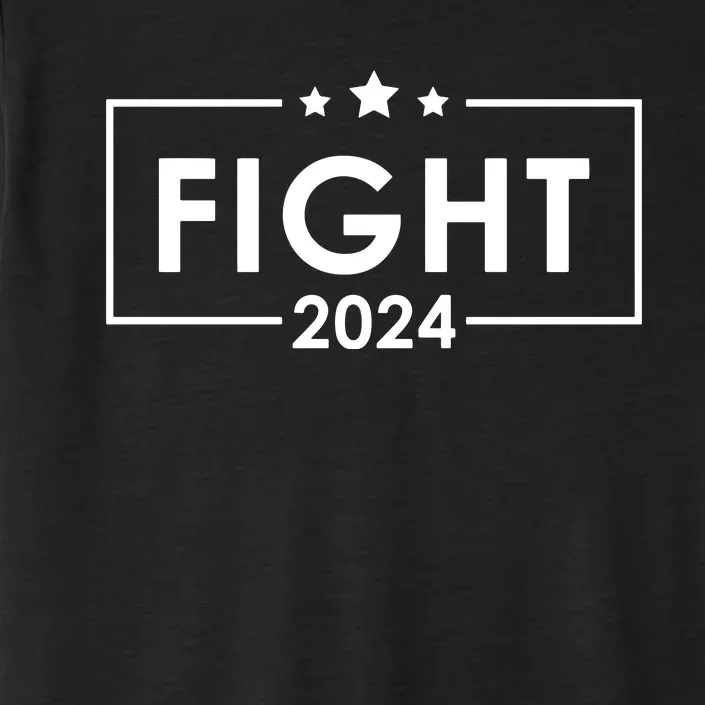 Trump Shot Fight 2024 Trump Supporters Trump Rally 2024 ChromaSoft Performance T-Shirt