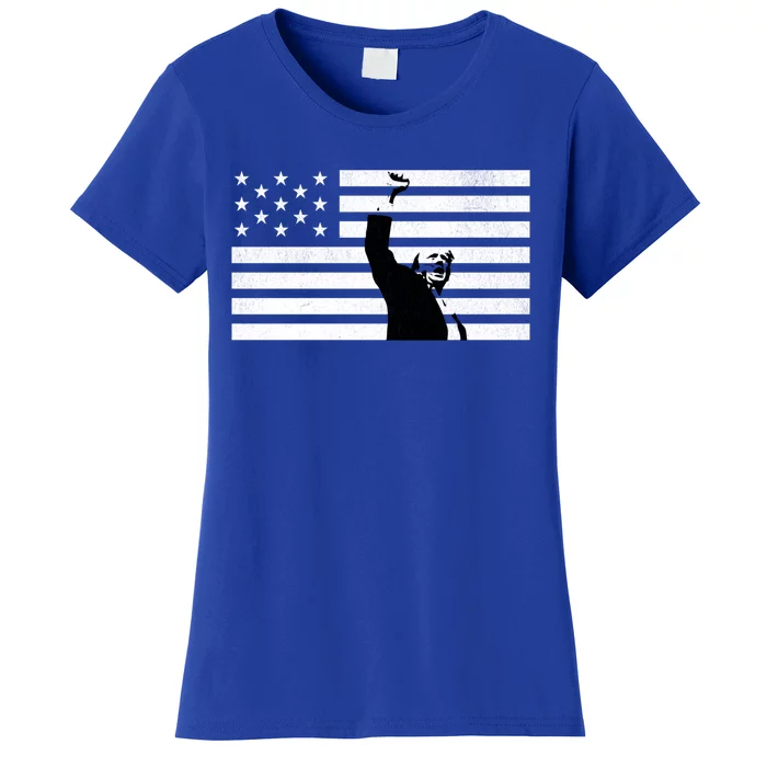 Trump Supporter Fight Merica Take It Back Election 2024 Gift Women's T-Shirt