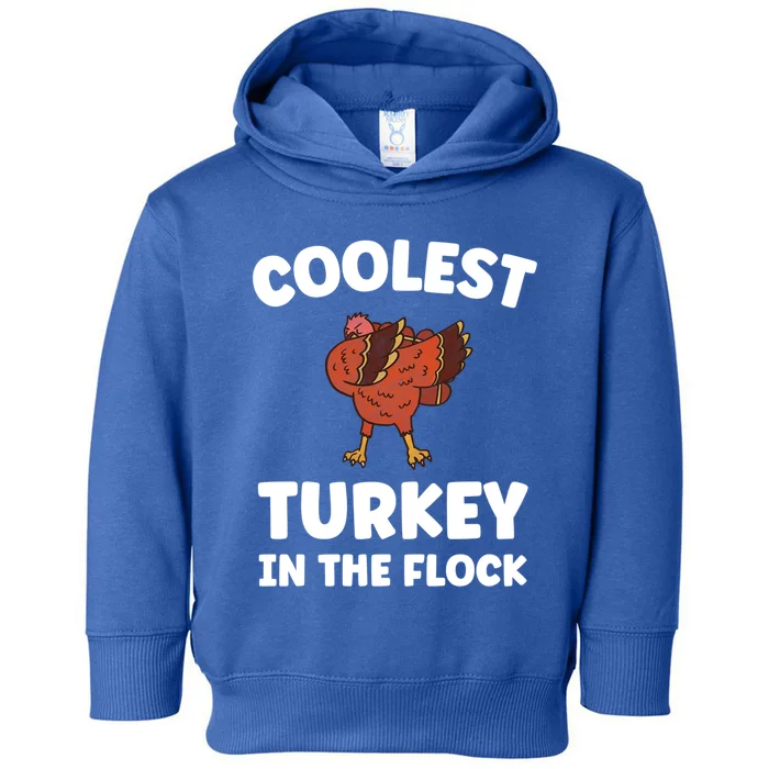 Turkey Squad Funny Thanksgiving Meaningful Gift Toddler Hoodie