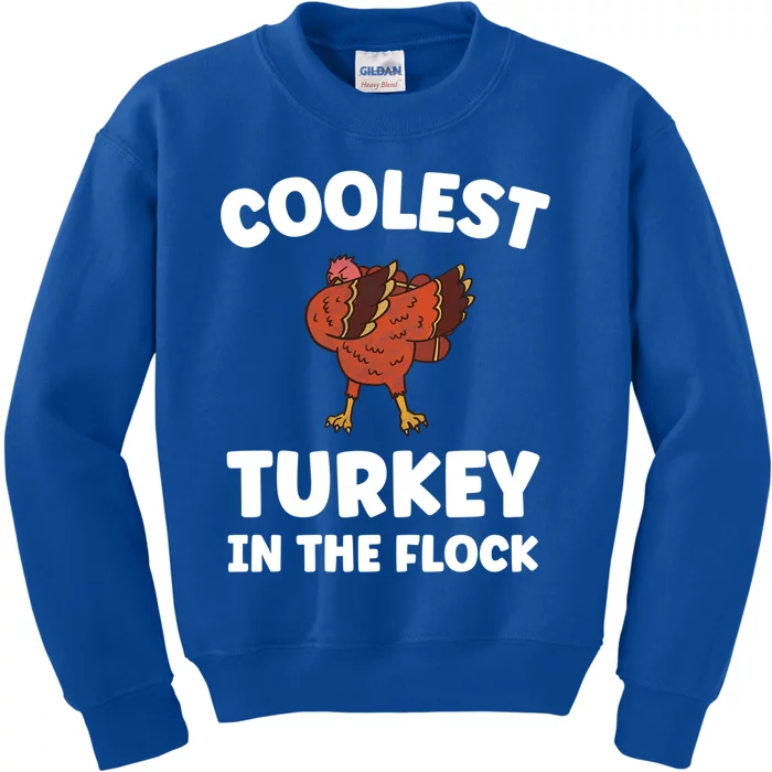 Turkey Squad Funny Thanksgiving Meaningful Gift Kids Sweatshirt