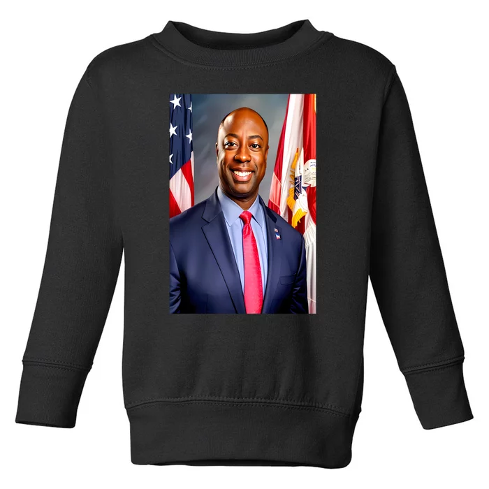 Tim Scott For President 2024 Election Toddler Sweatshirt