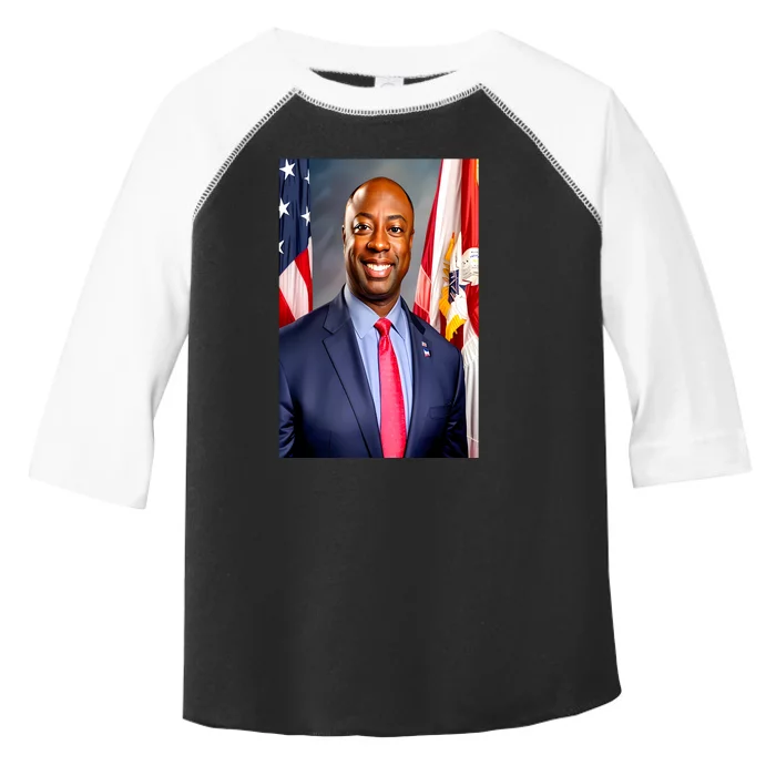 Tim Scott For President 2024 Election Toddler Fine Jersey T-Shirt