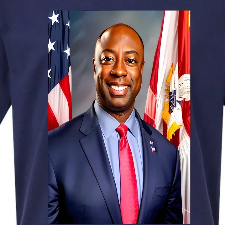 Tim Scott For President 2024 Election Sueded Cloud Jersey T-Shirt