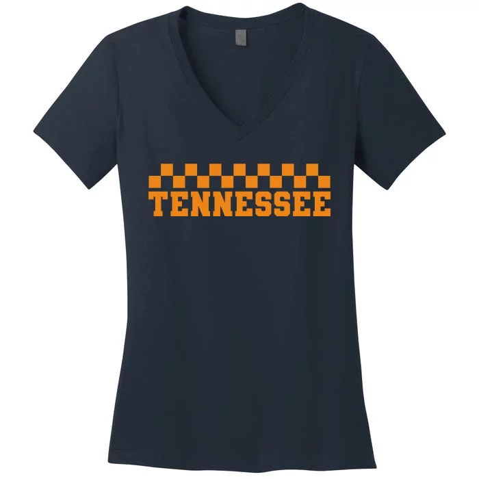 Tennessee Sports Fan Women's V-Neck T-Shirt