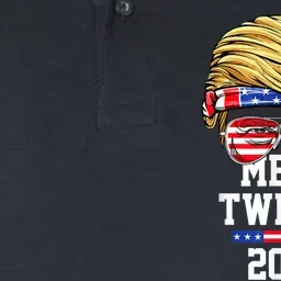 Trump Sunglasses Funny Trump 2024 Mean Tweets 4th Of July Softstyle Adult Sport Polo