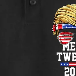 Trump Sunglasses Funny Trump 2024 Mean Tweets 4th Of July Dry Zone Grid Performance Polo