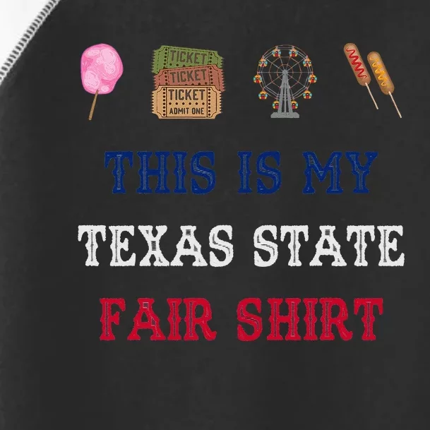 Texas State Fair Toddler Fine Jersey T-Shirt