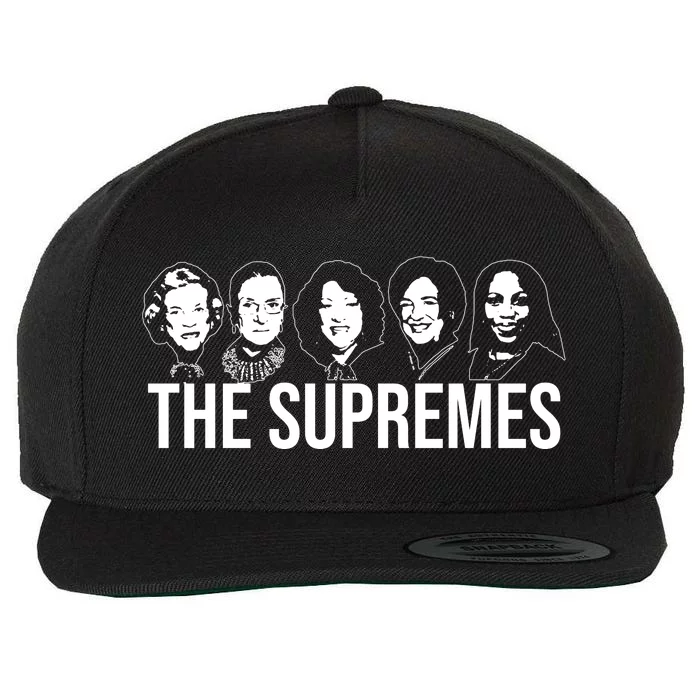 The Supremes Female Supreme Court Justices Wool Snapback Cap