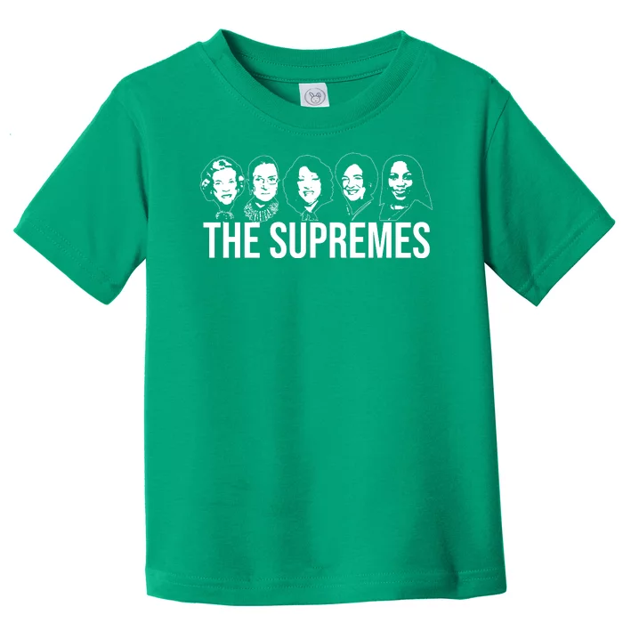 The Supremes Female Supreme Court Justices Toddler T-Shirt