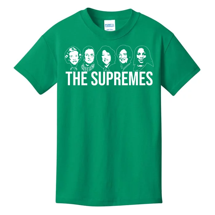 The Supremes Female Supreme Court Justices Kids T-Shirt