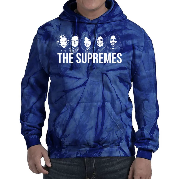 The Supremes Female Supreme Court Justices Tie Dye Hoodie