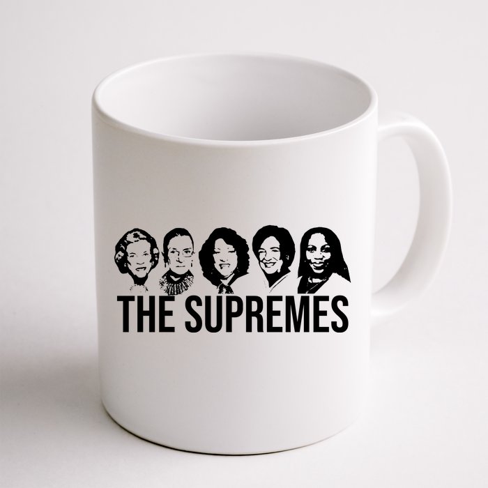 The Supremes Female Supreme Court Justices Front & Back Coffee Mug