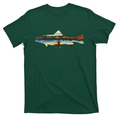 Rainbow Trout Fly Fishing T-Shirt