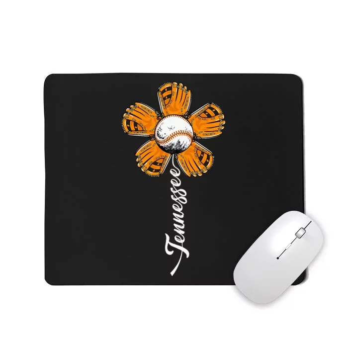 Tennessies Souvenir Flower I Love Tennessian Mousepad