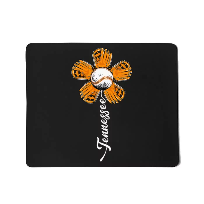 Tennessies Souvenir Flower I Love Tennessian Mousepad