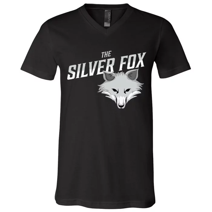 The Silver Fox Holiday Gift V-Neck T-Shirt