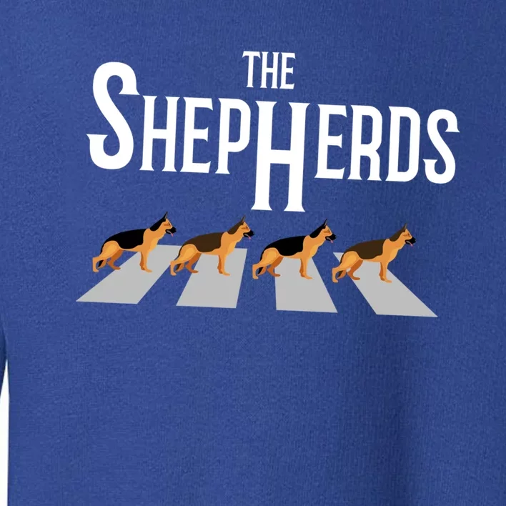 The Shepherds For Ger Shepherd Dog Owners Gift Toddler Sweatshirt