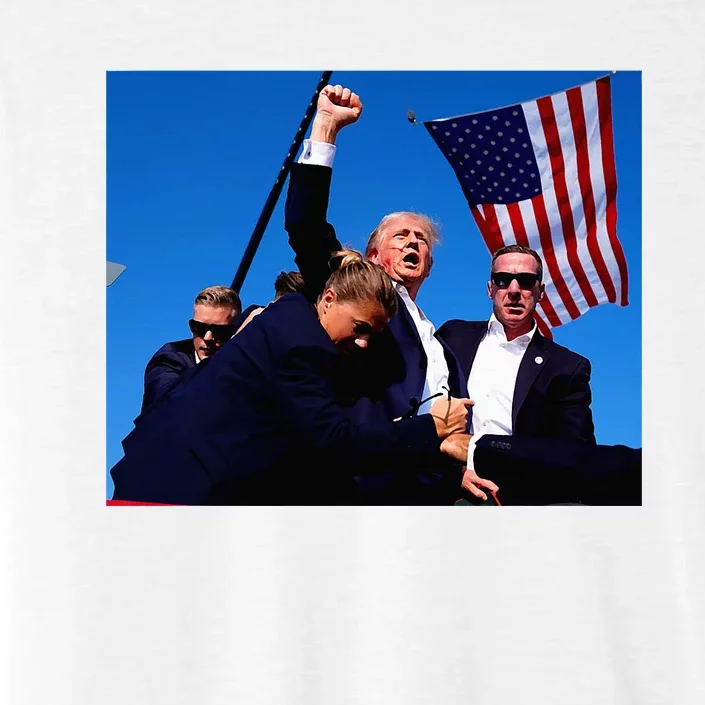 Trump Shot Fist Pump Usa Maga ChromaSoft Performance T-Shirt