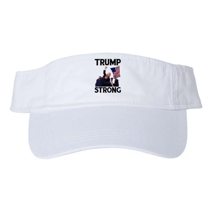 Trump Strong Fist Hand Us Vote Trump 2024 Survives Rally Valucap Bio-Washed Visor