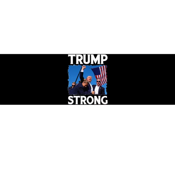 Trump Strong Fist Hand Us Vote Trump 2024 Survives Rally Bumper Sticker