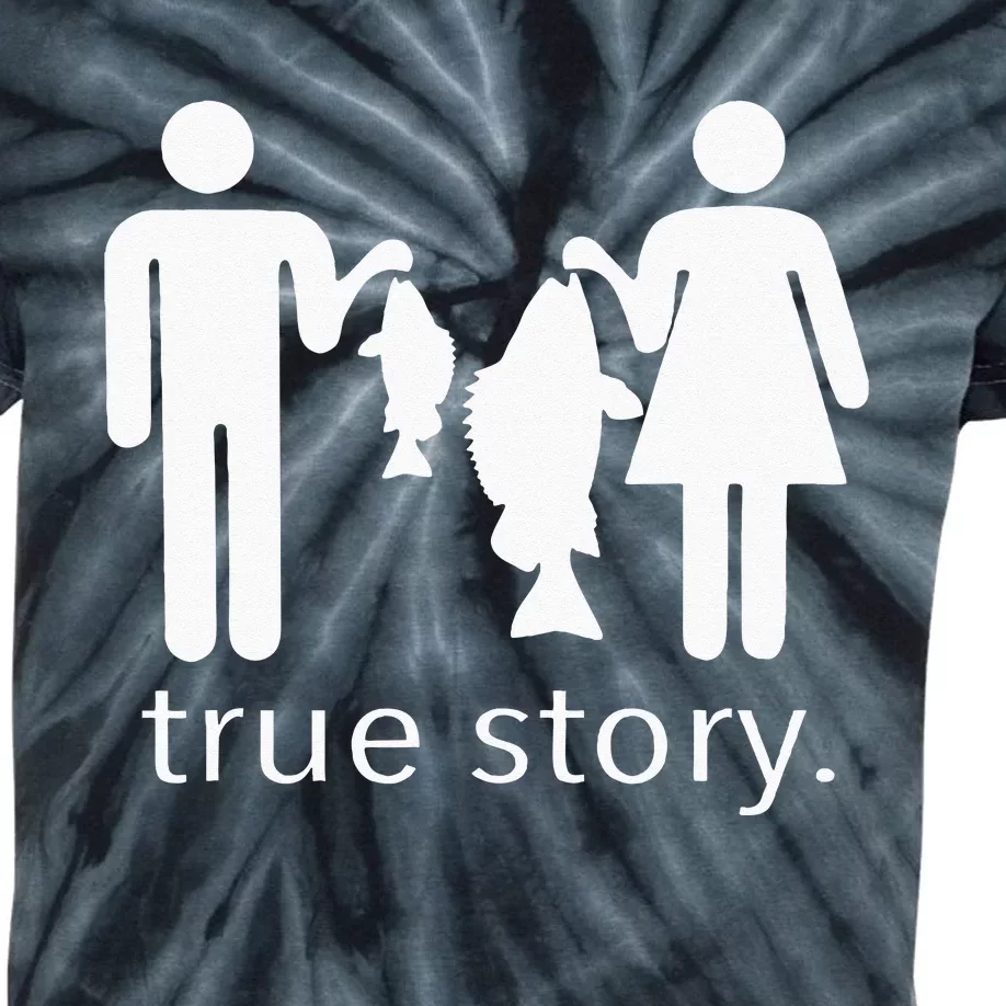 True Story Fishing Kids Tie-Dye T-Shirt