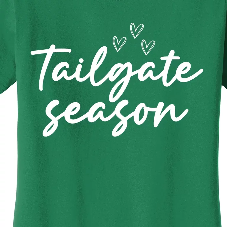 Tailgate Season Football Graphic Women's T-Shirt