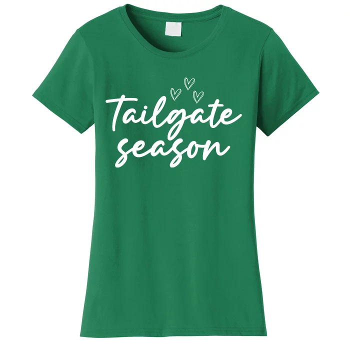 Tailgate Season Football Graphic Women's T-Shirt