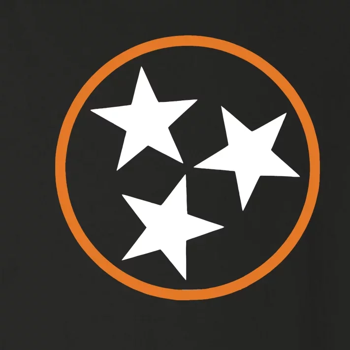 Tennessee Stars Flag Three Star Tristar Stately Toddler Long Sleeve Shirt