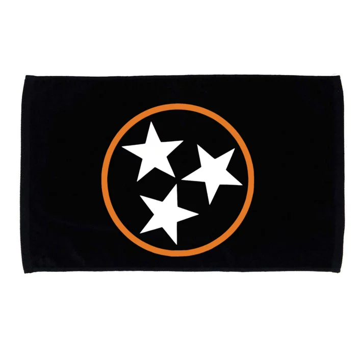 Tennessee Stars Flag Three Star Tristar Stately Microfiber Hand Towel