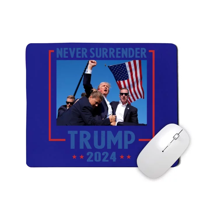 Trump Speech Fist In The Air Pennsylvania Trump 2024 Cool Gift Mousepad