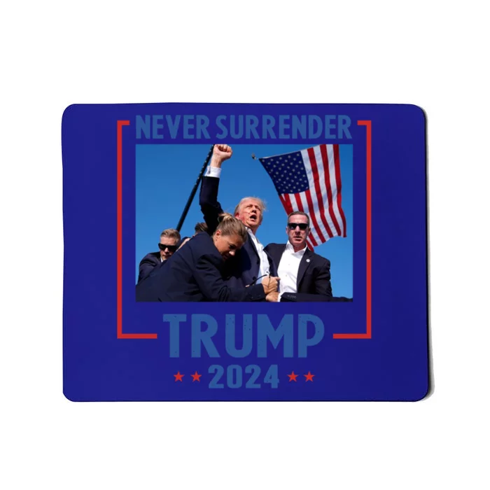 Trump Speech Fist In The Air Pennsylvania Trump 2024 Cool Gift Mousepad