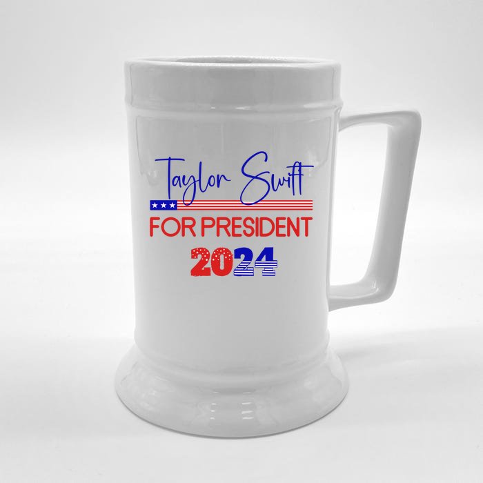 T.Aylor S.Witt For President 2024 Funny Presidential Front & Back Beer Stein