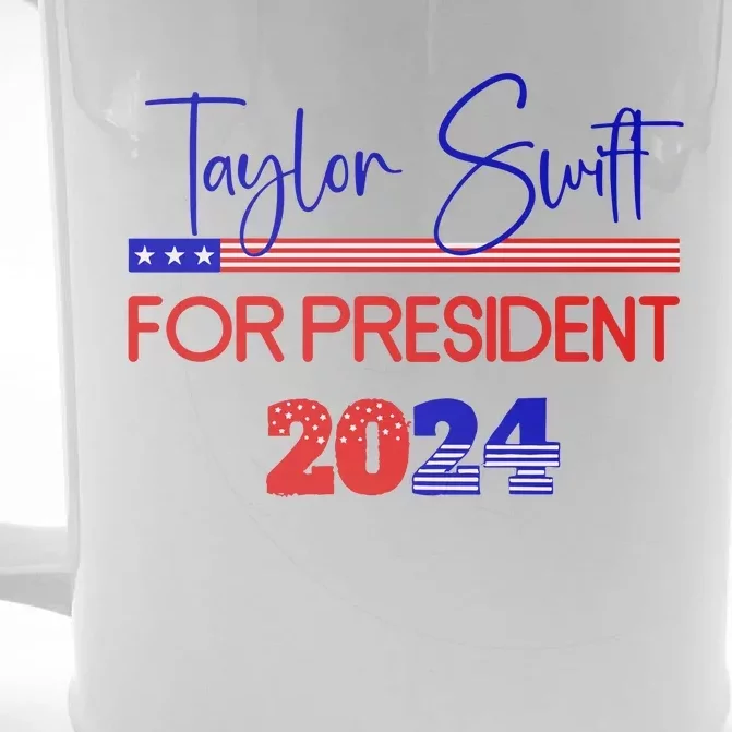 T.Aylor S.Witt For President 2024 Funny Presidential Front & Back Beer Stein