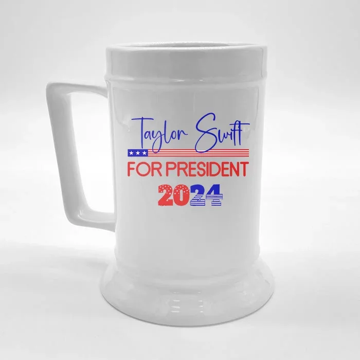 T.Aylor S.Witt For President 2024 Funny Presidential Front & Back Beer Stein