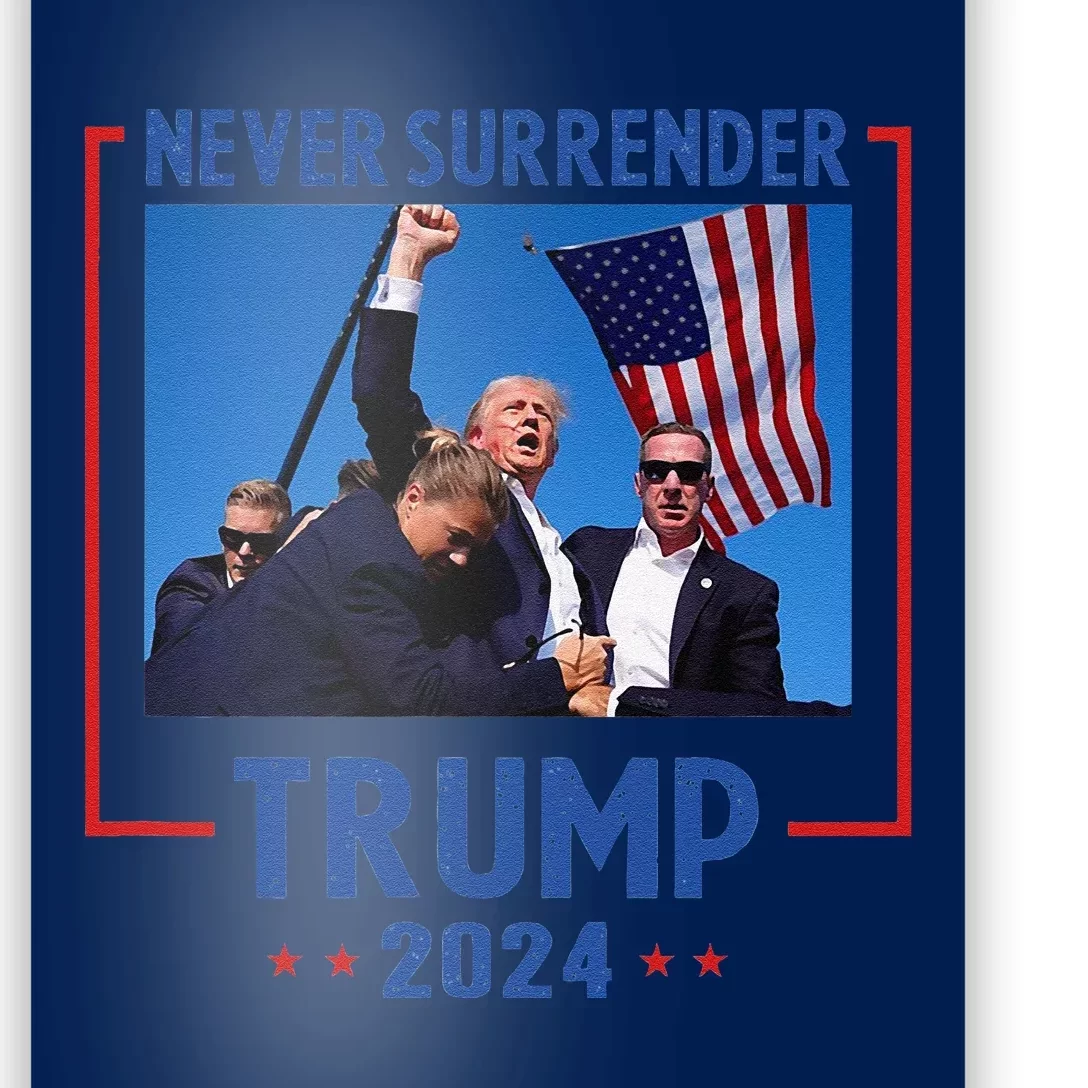 Trump Speech Fist In The Air Pennsylvania Trump 2024 Poster