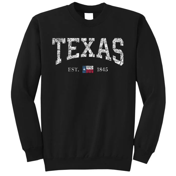 Texas State Flag Tall Sweatshirt