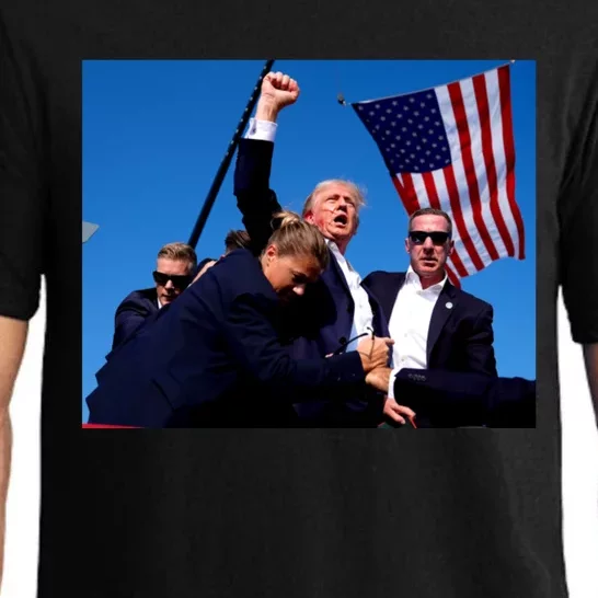 Trump Shot Fist Pump Pajama Set