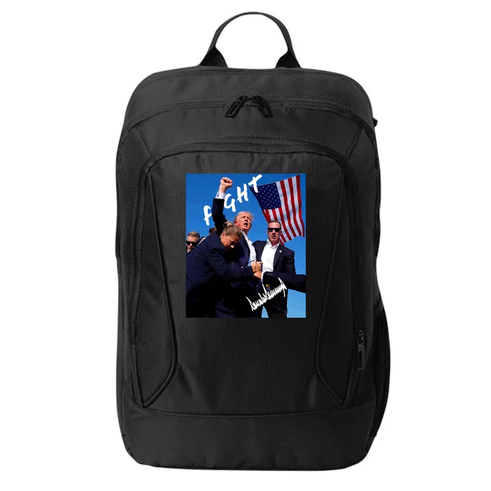 Trump Signature Fight Usa City Backpack