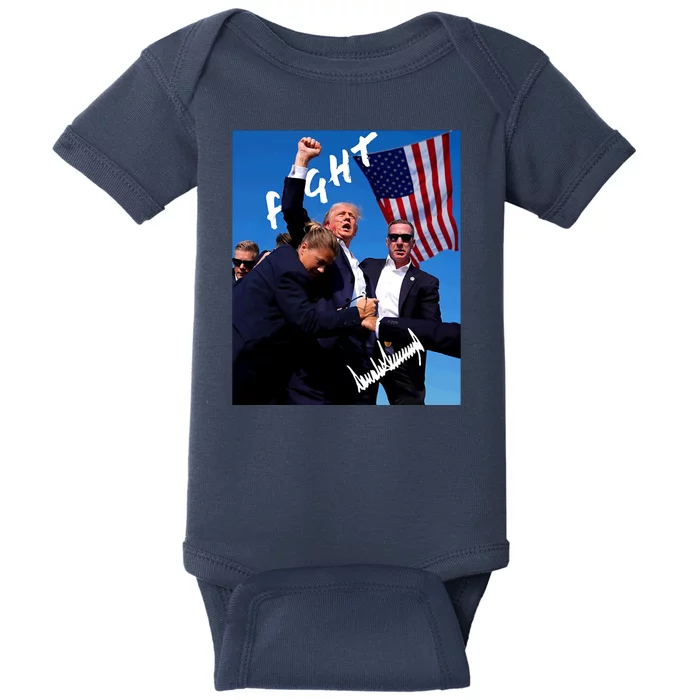 Trump Signature Fight Usa Baby Bodysuit