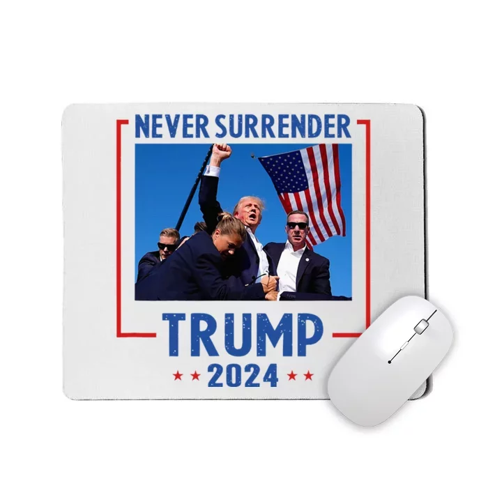 Trump Speech Fist In The Air Pennsylvania Trump 2024 Mousepad