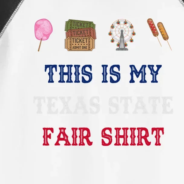 Texas State Fair Toddler Fine Jersey T-Shirt