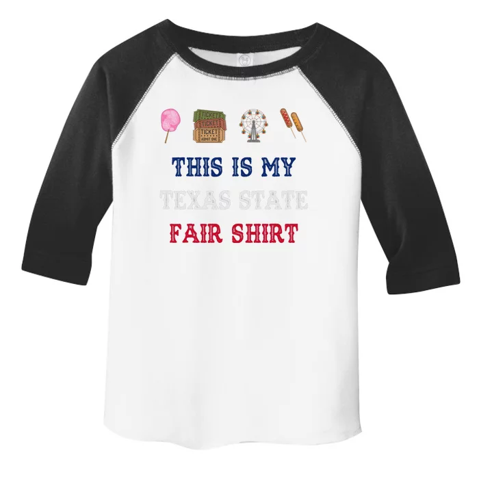 Texas State Fair Toddler Fine Jersey T-Shirt