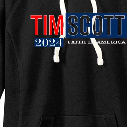 Tim Scott For President 2024 Campaign Women's Fleece Hoodie